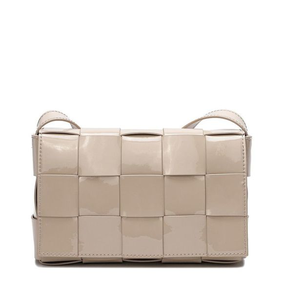 Tiffany & Fred Handbags - Tiffany & Fred Woven Patent Crossbody